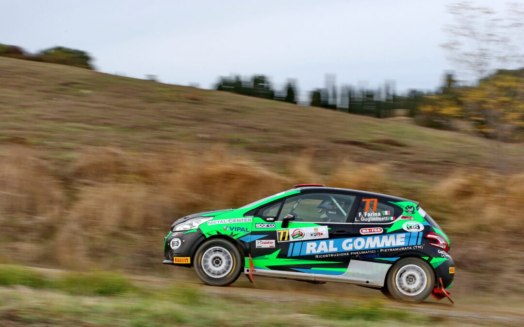 Farina, 7° di Classe al Liburna, è secondo nel Trofeo Peugeot R2 del CIR