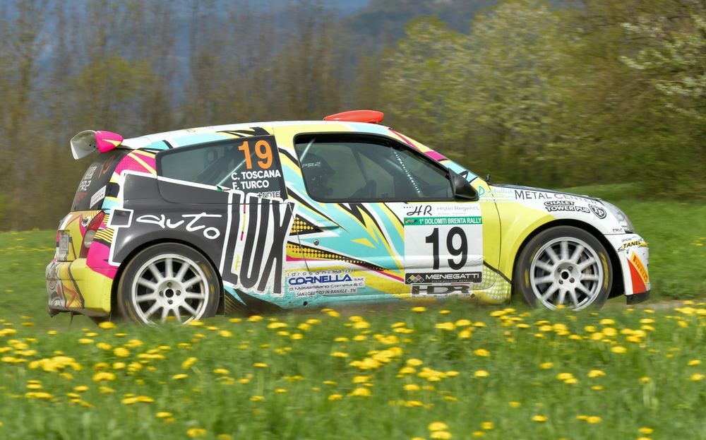 Tutti a traguardo gli 11 piloti della Pintarally Motorsportal 1° Dolomiti Brenta Rally