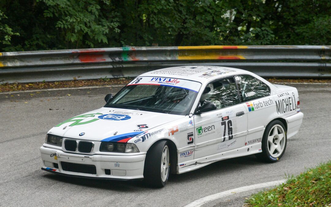 La Scuderia Pintarally Motorsport sul gradino più alto del podio con Dennys Adami alla 45a Cividale-Castelmonte