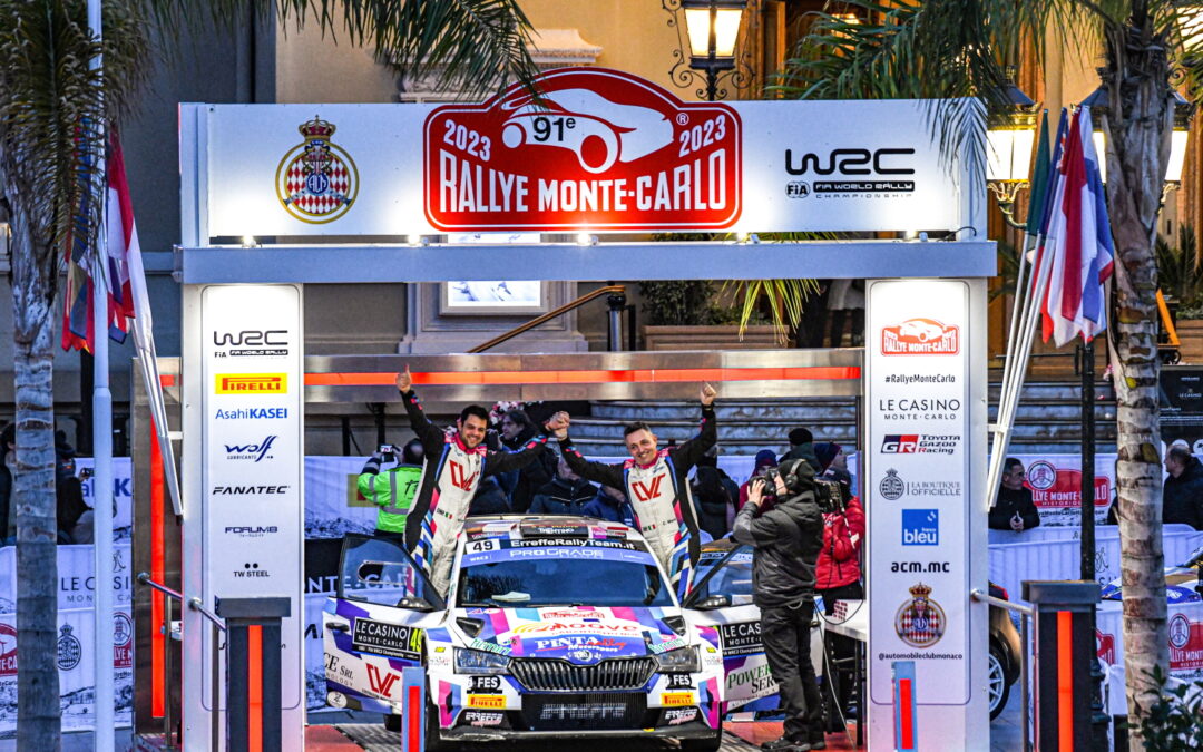 Rallye Monte-Carlo da protagonisti per Christian Merli e la Pintarally