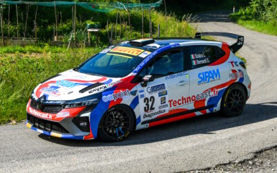 3° gradino del podio per Leonardo Scalco al Rally del Taro