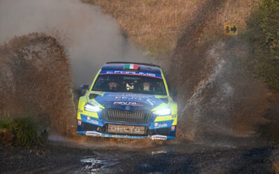 Rimonta da brivido per Roberto Daprà all’Acropolis Rally Greece: 11° posto in WRC2
