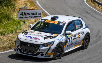 Gara strepitosa con un 1° posto di classe Rally4 per Giacomo Guglielmini al Rally del Casentino