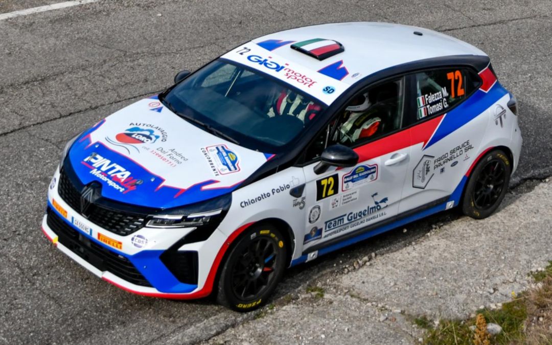 Michele Falezza e la Pintarally Motorsport parte alla grande vincendo la classe Rally5 e R1T 4×4