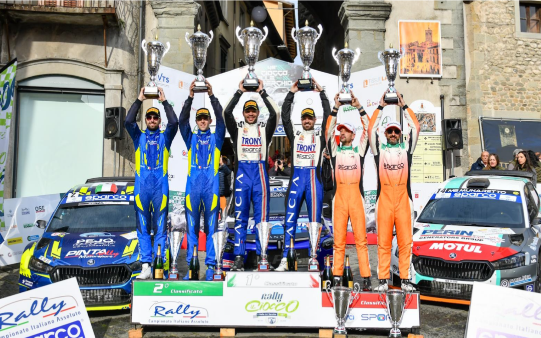 Roberto Daprà conquista il secondo posto assoluto al Rally il Ciocco e Valle del Serchio
