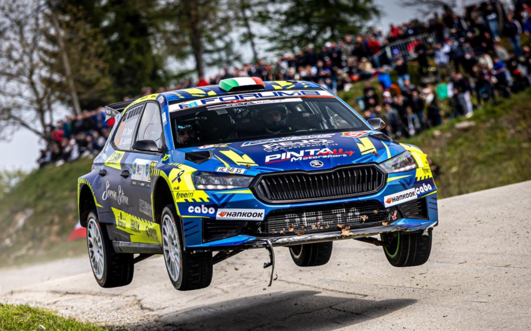 Roberto Daprà chiude sesto nel WRC2 al Croatia Rally