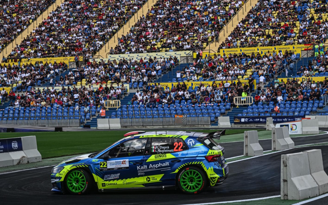 Daprà Roberto 4° nel WRC2 alle Canarie e al Rally di Modena due podi con Guglielmini e Grani