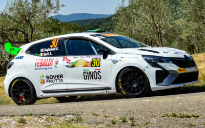 Giacomo Guglielmini è primo di classe Rally3 al Casentino