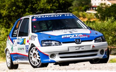 Prestazione maiuscola di Lorenzo Grani al Rally Bianco Azzurro