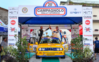 Ottimo quarto assoluto per Dennis Tezza e Massimo Merzari al Rally Campagnolo