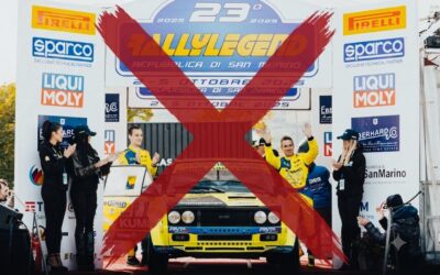Niente RallyLegend 2026 per Paolo Diana