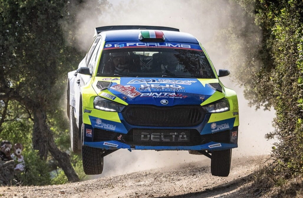 Roberto Daprà ai nastri di partenza del Rally Italia Sardegna 2026