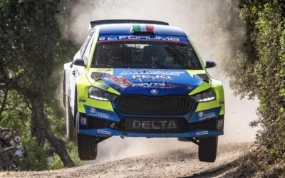 Roberto Daprà ai nastri di partenza del Rally Italia Sardegna 2026